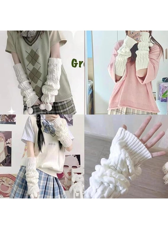 ChicAbode المرأة أزياء ساق سخانات ساق سخانات هاراجوكو مع زر الدانتيل الحياكة هاراجوكو أسلوب كاواي لوليتا القوطية متشعلة وفضيحة تناسب ، 21 - Image 4